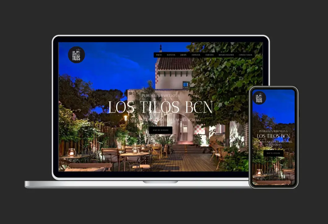 Rediseño web responsive para espacio de eventos realizado con WordPress y Elementor Pro por CC Designs